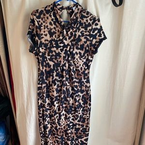 Cheetah Print Dress